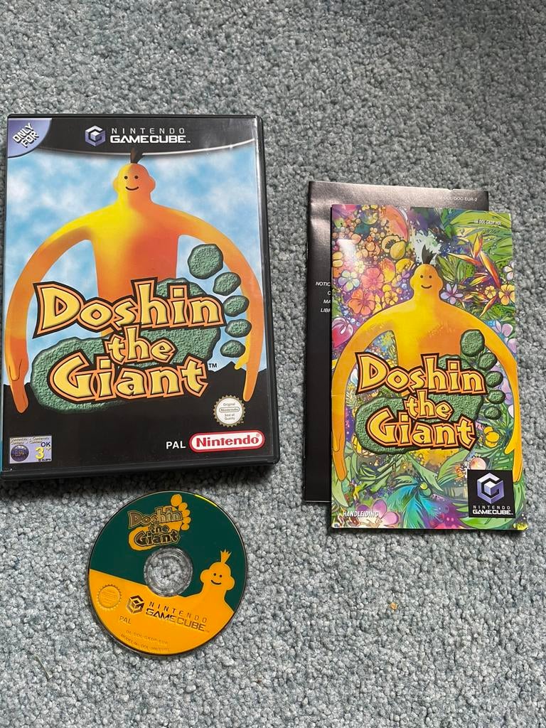 Doshin The Giant met garantie, Spelcomputers en Games, Games | Nintendo GameCube, 1 speler, _, _, Ophalen of Verzenden