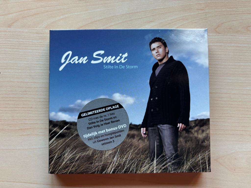 Jan Smit - Stilte In De Storm (CD + Bonus DVD), Ophalen of Verzenden, Nieuw in verpakking, Levenslied of Smartlap