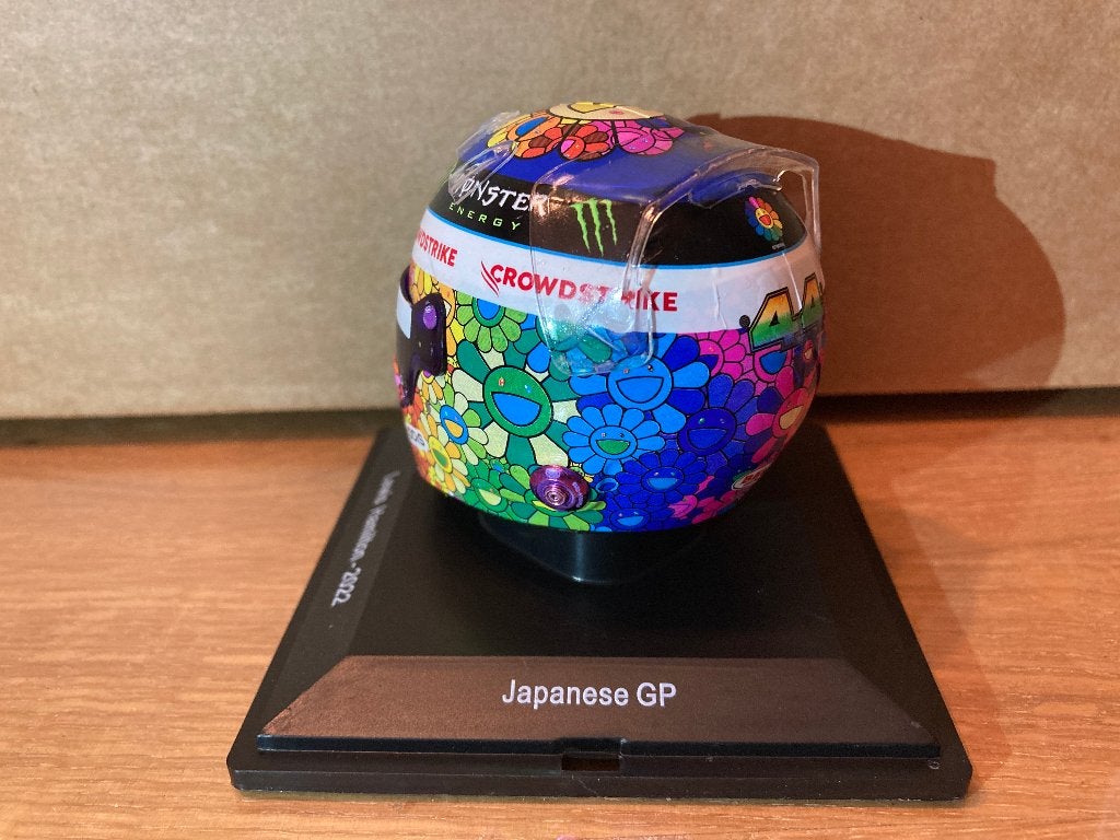 ✅ Lewis Hamilton 1:5 helm 2022 Japanse GP W13 Mercedes F1, Verzamelen, Ophalen of Verzenden, Nieuw, Formule 1