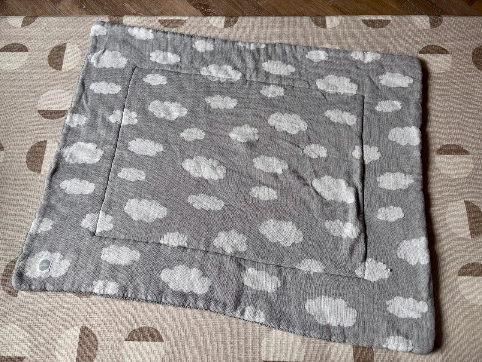 Jolein Boxkleed Speelkleed Grijs 75 x 95 cm, Ophalen of Verzenden, Gebruikt, 85 tot 100 cm, Overige typen