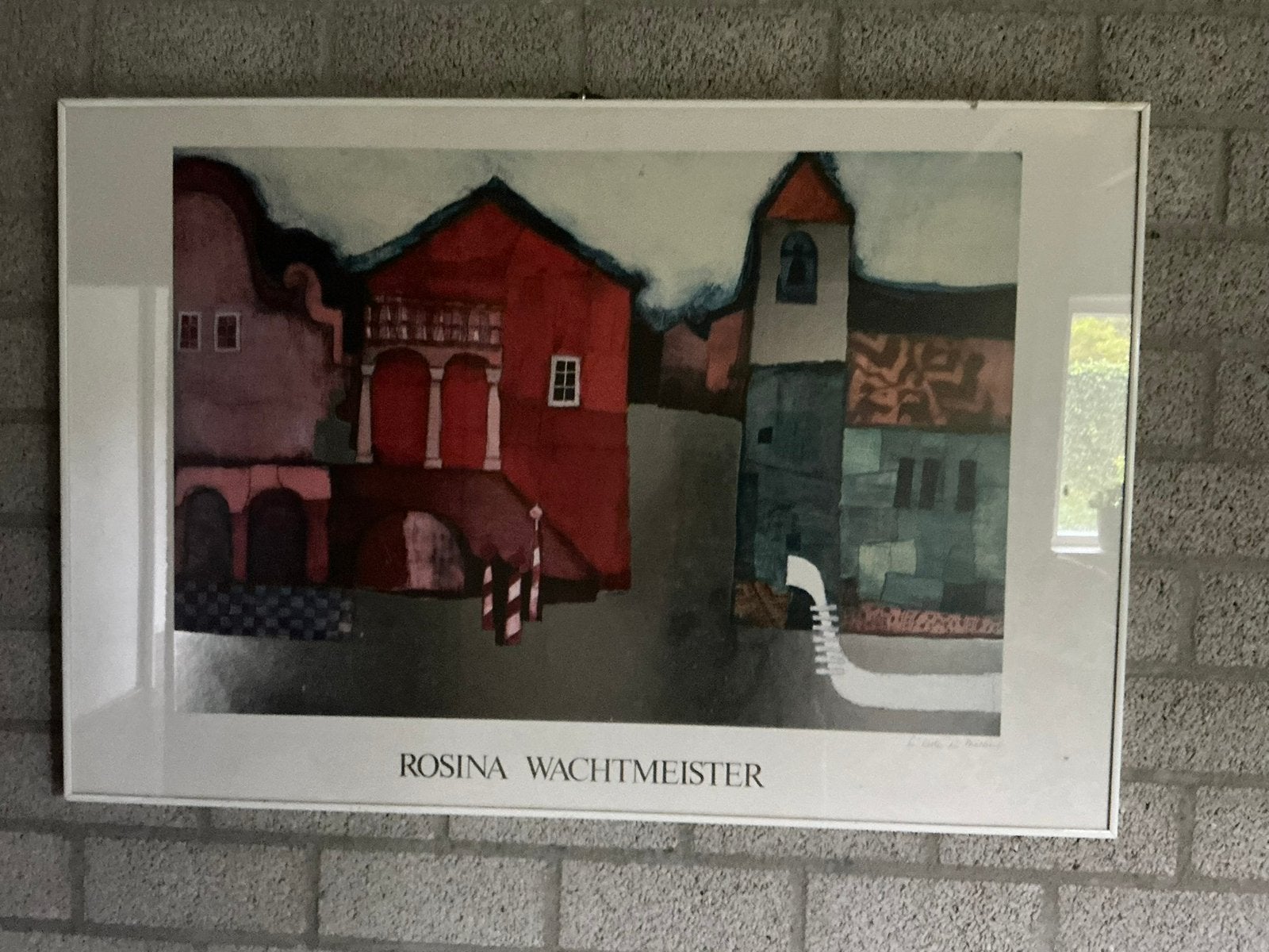 Rosina Wchtmeister Stadsgezicht., Ophalen