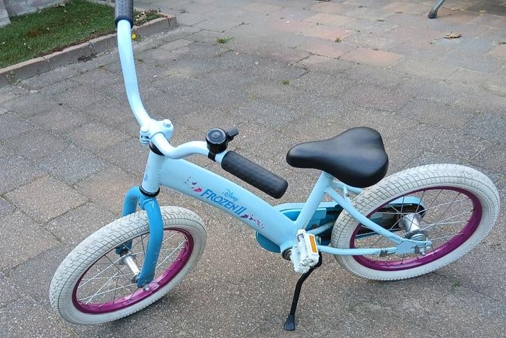 Frozen  kinderfiets, Ophalen, Gebruikt, Minder dan 16 inch, Onbekend