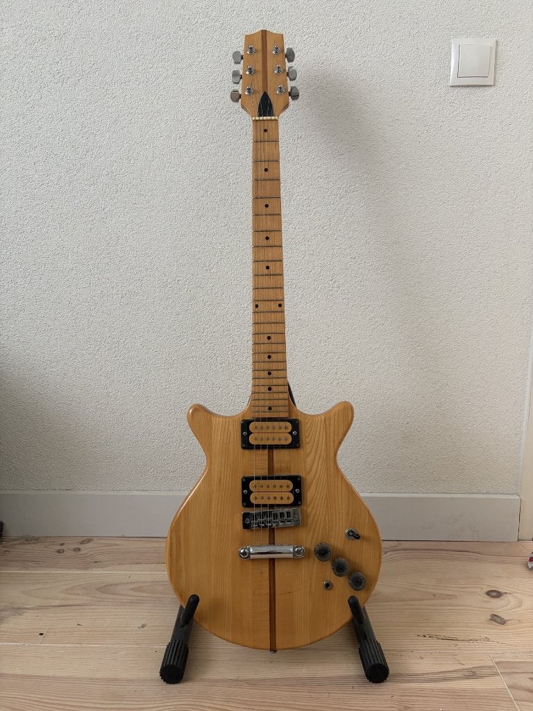 Arirang zeldzeme vintage elektrische gitaar jaren 70, Muziek en Instrumenten, Ophalen of Verzenden, Gebruikt, Solid body, Overige merken