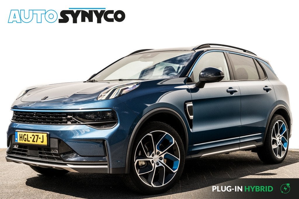 Lynk & Co 01 1.5 Plug-in Hybrid 262 Pk I Zwarte hemel I Pano, Auto's, Lynk & Co, Stof, Met garantie (alle), Blauw, Bedrijf
