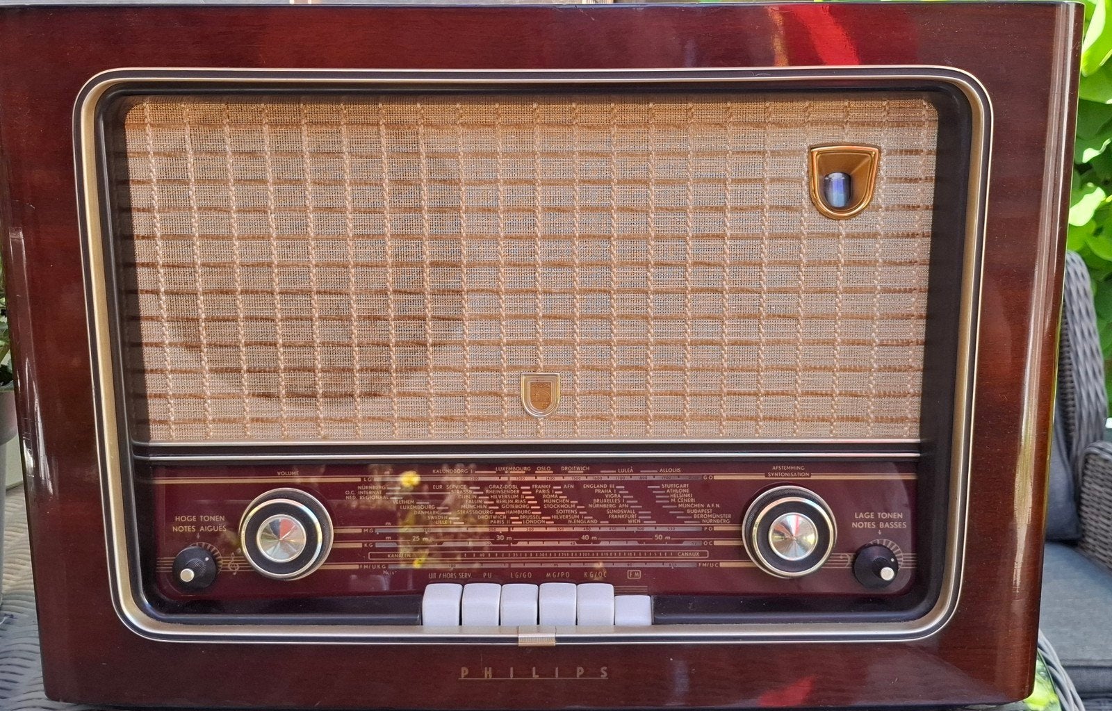 Philips buizenradio, Audio, Tv en Foto, Radio's, Ophalen, Gebruikt, Radio