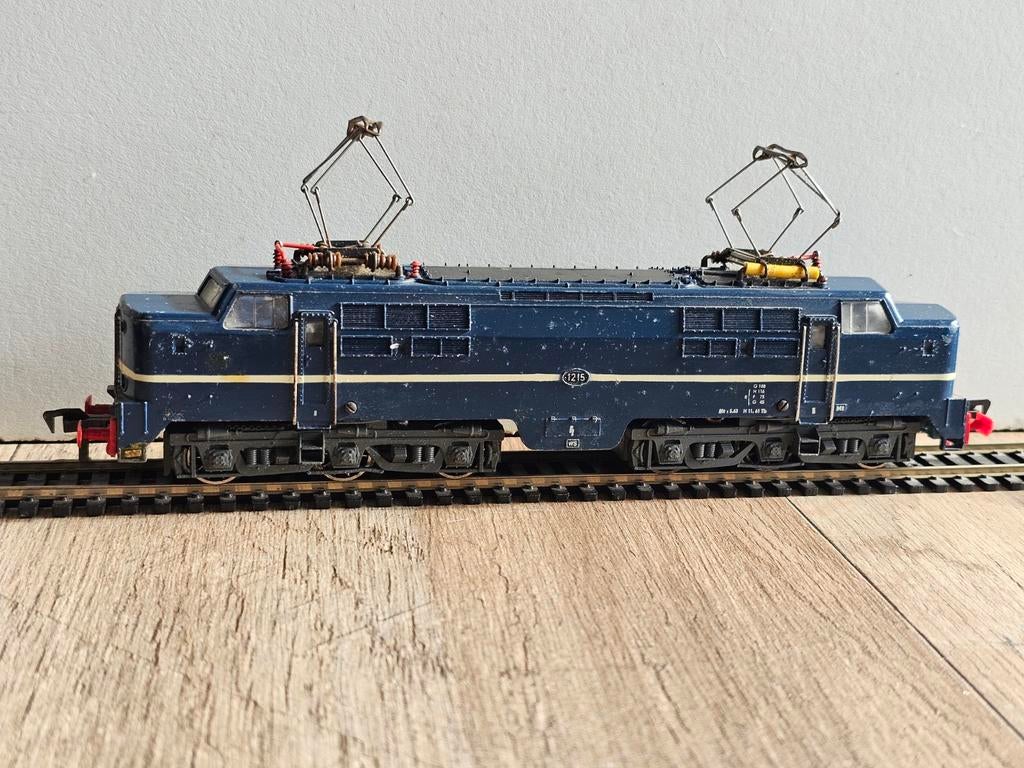 Modeltrein Ho fleischmann NS 1215 metalen locomotief, Hobby en Vrije tijd, Modeltreinen | H0, Fleischmann, Ophalen of Verzenden