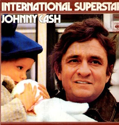 lp,Johnny Cash – International Superstar, Cd's en Dvd's, Ophalen of Verzenden, Gebruikt, 12 inch