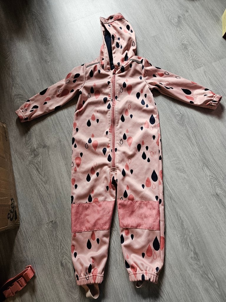 Lupilu gevoerd regenpak meisje mt 98/104 in zeer goede staat, Kinderen en Baby's, Kinderkleding | Maat 98, Overige typen, Meisje