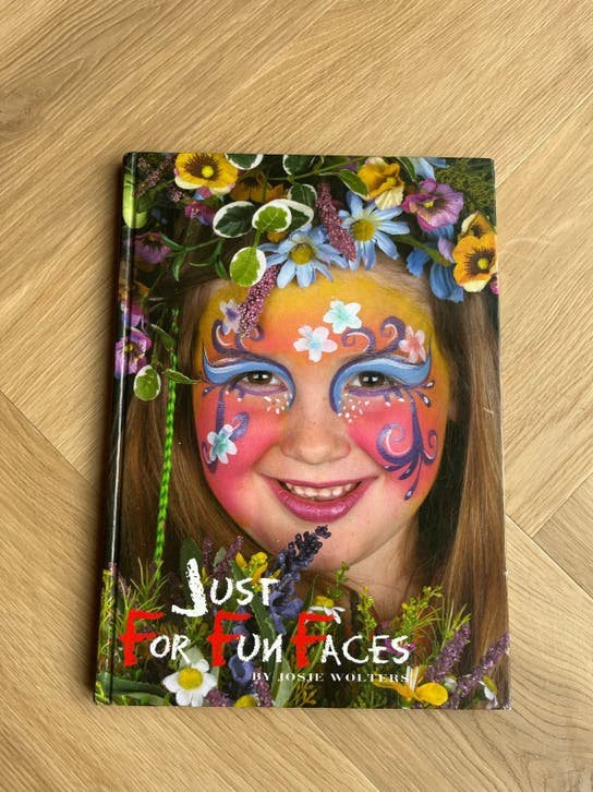 Just For Fun Faces - Schminkboek Josie Wolters, Ophalen, Zo goed als nieuw, Overige onderwerpen, Geschikt voor kinderen