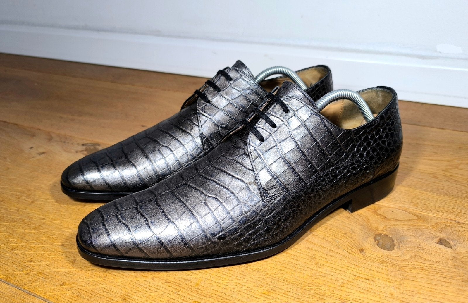 'Floris' van Bommel herenschoenen maat 10 / 44,5, Kleding | Heren, Schoenen, Zo goed als nieuw, Veterschoenen, Overige kleuren