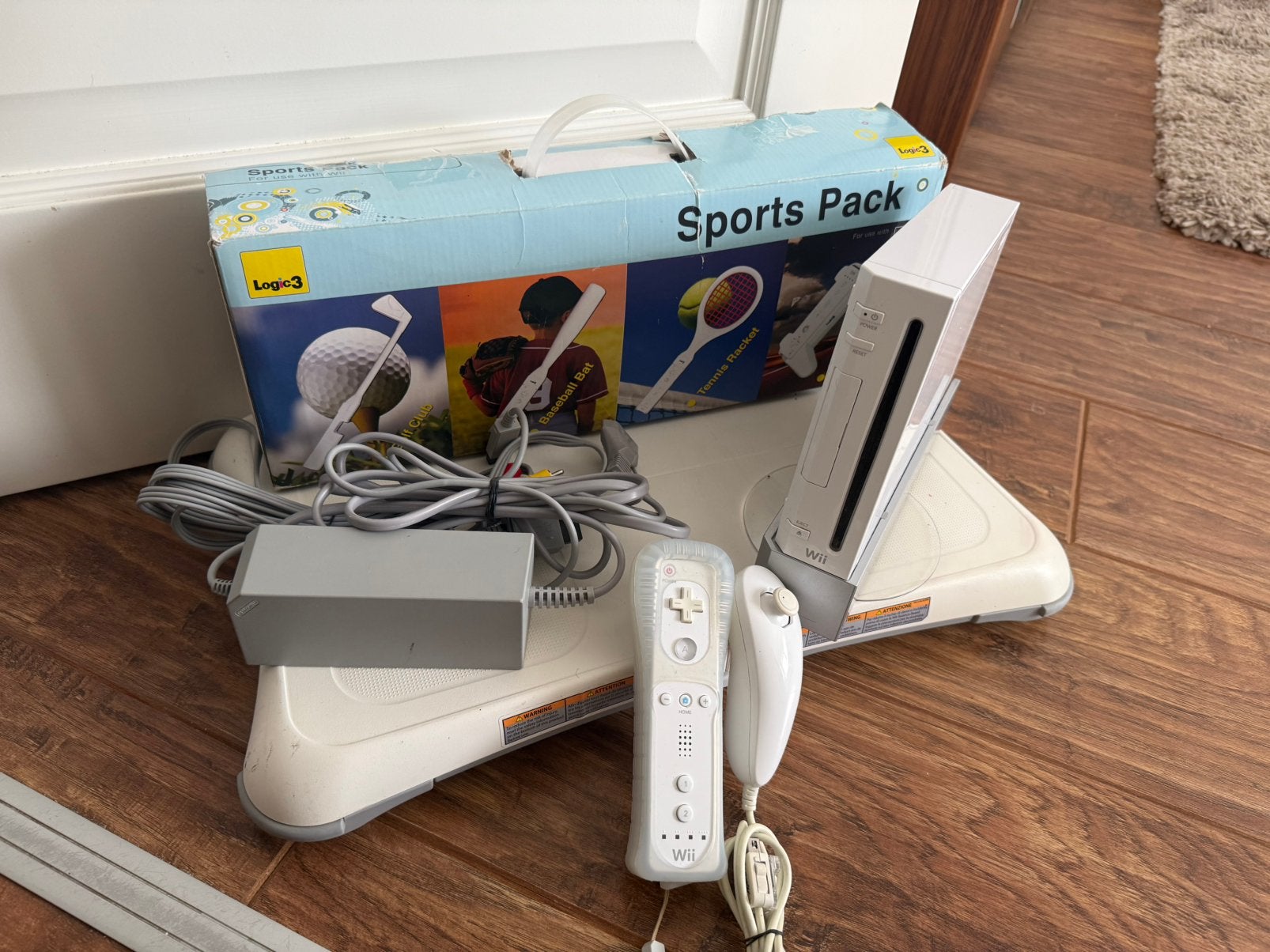 Wii, Spelcomputers en Games, Ophalen of Verzenden, Gebruikt, Met 1 controller, Met Balance Board