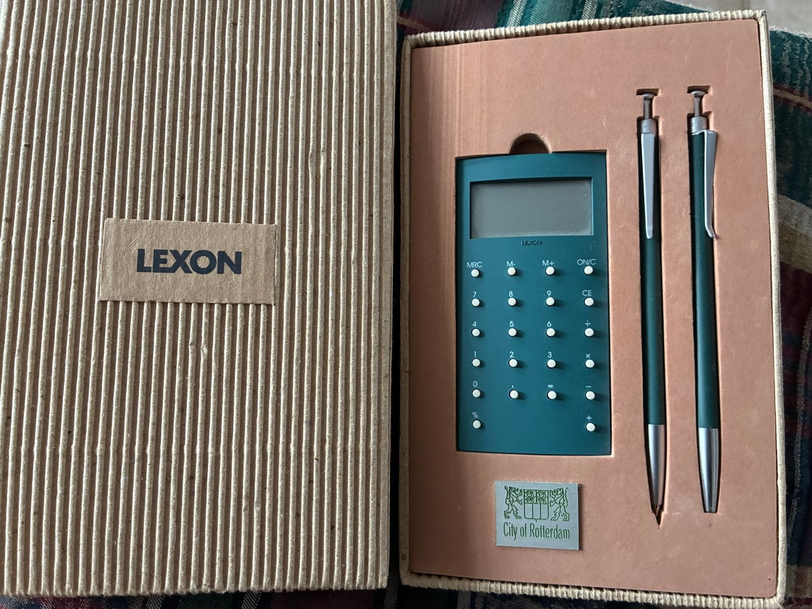 Set van Lexon, relatiegeschenk Rotterdam, Ophalen of Verzenden, Nieuw, Gebruiksvoorwerp