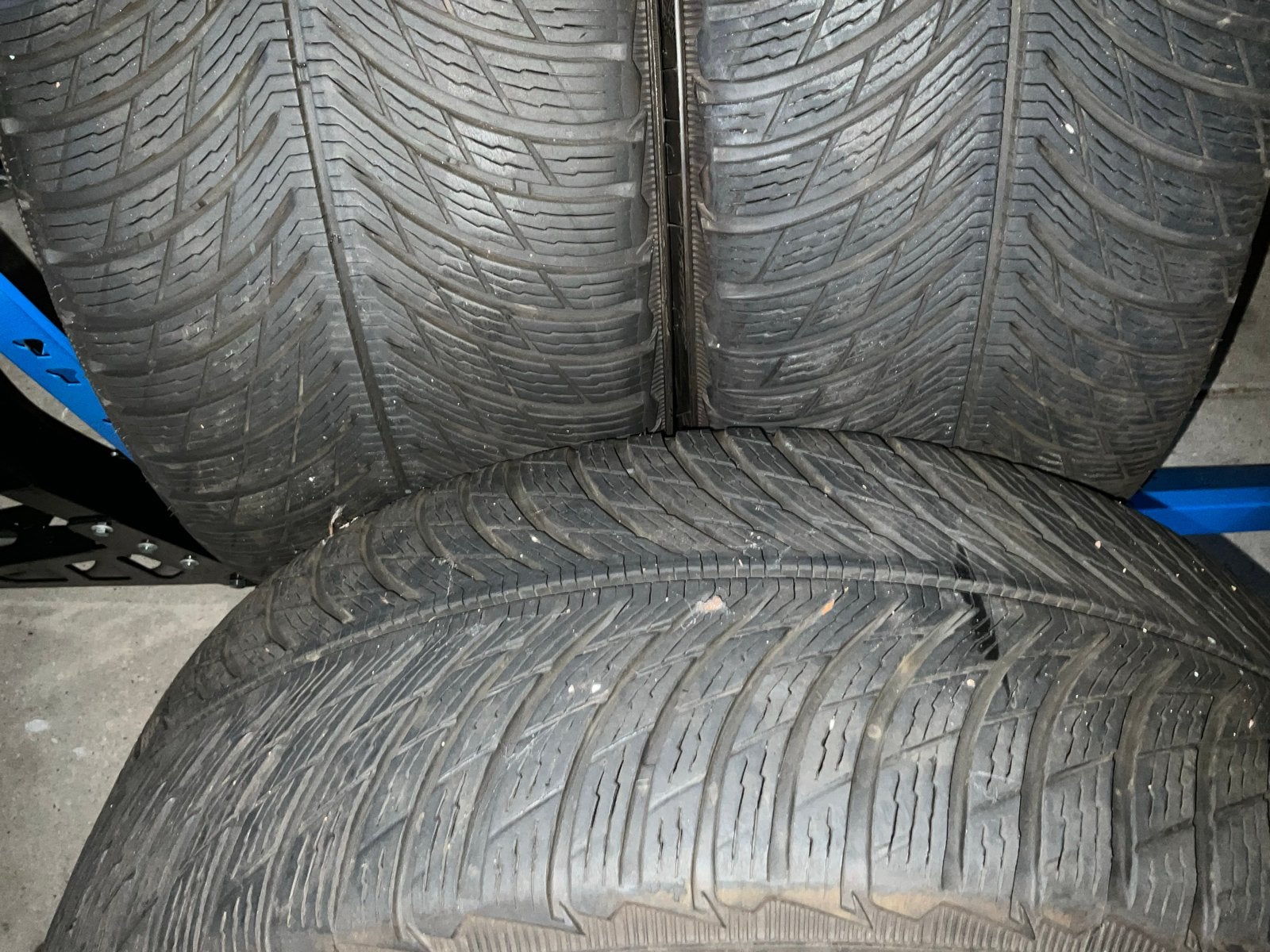 BMW f36 18 inch velgen met Michelin Pilot Alpin winterbanden, Ophalen, 18 inch, Gebruikt, Banden en Velgen