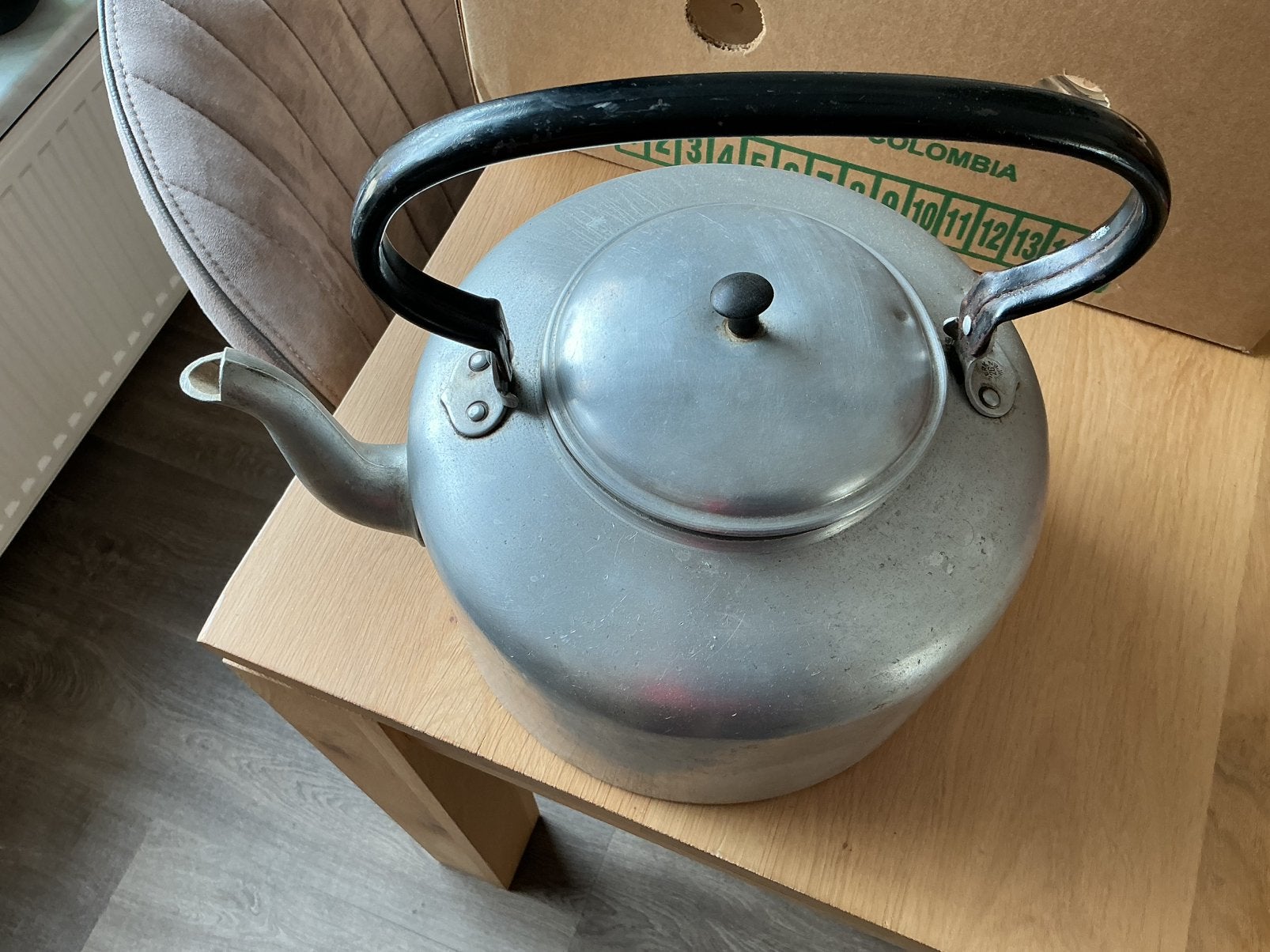 Aluminium ketel  merk Berk 26cm kampen., Ophalen of Verzenden