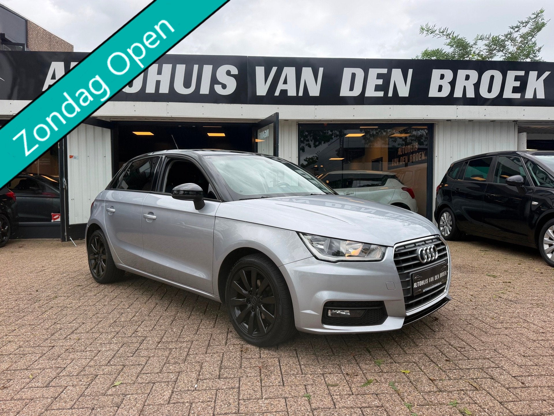 Audi A1 Sportback 1.0 TFSI|Sport|Ultra|Navi|Clima|Stoelverw|, Auto's, Voorwielaandrijving, Zwart, 95 pk, 4 stoelen