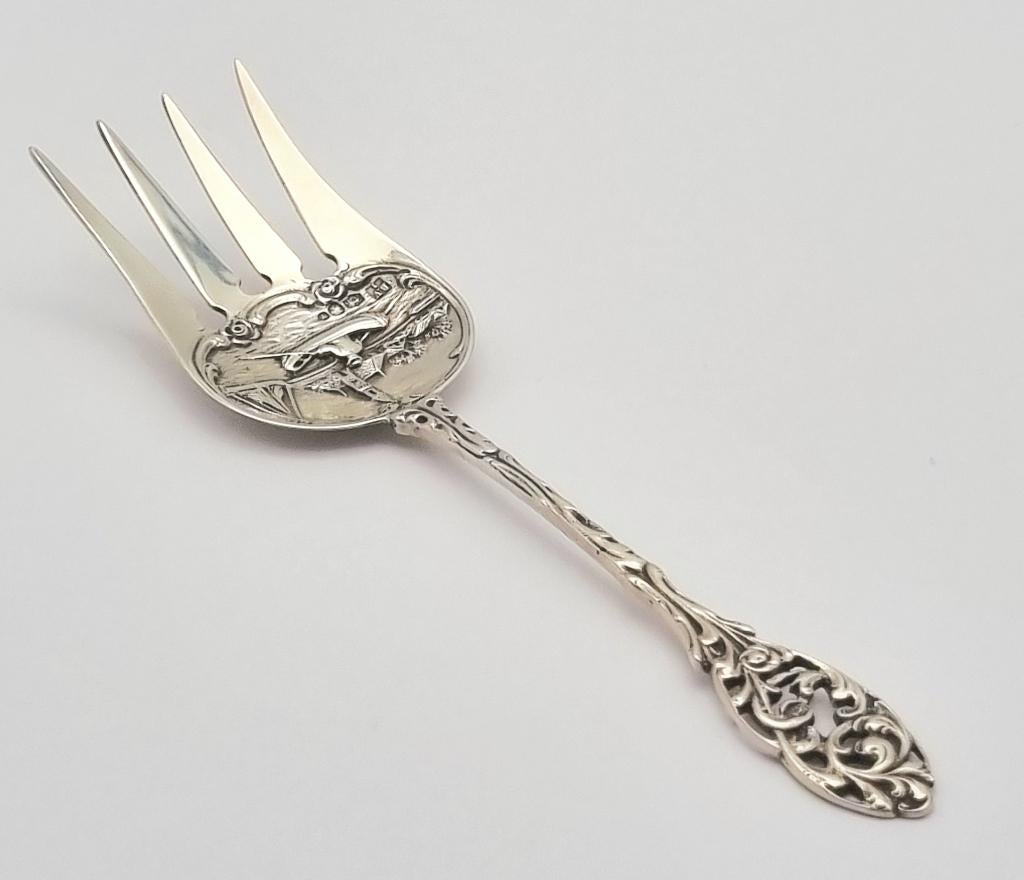 132. Zilveren lepel en taartvork - Nederland, 1933 en 1991, Antiek en Kunst, Ophalen of Verzenden, Zilver