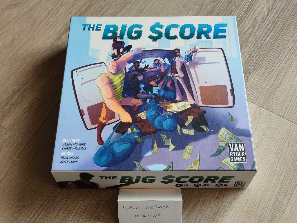 The Big Score, Hobby en Vrije tijd, Gezelschapsspellen | Bordspellen, Vijf spelers of meer, Ophalen of Verzenden, Zo goed als nieuw