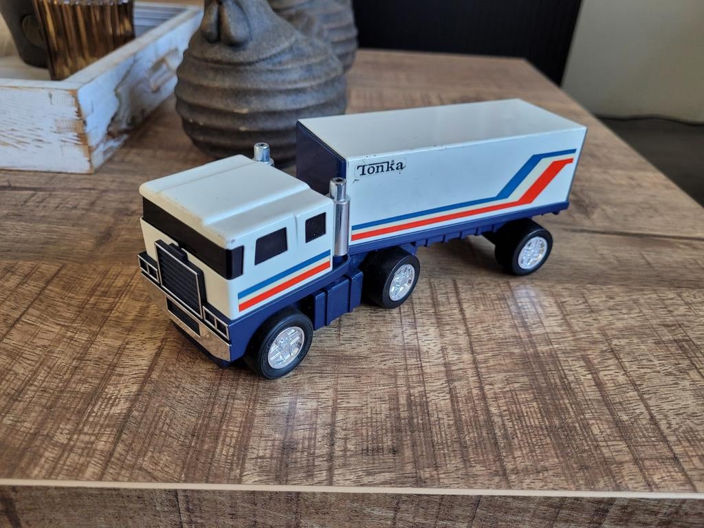 Vrachtauto, Tonka, Ophalen of Verzenden, Zo goed als nieuw, Tonka