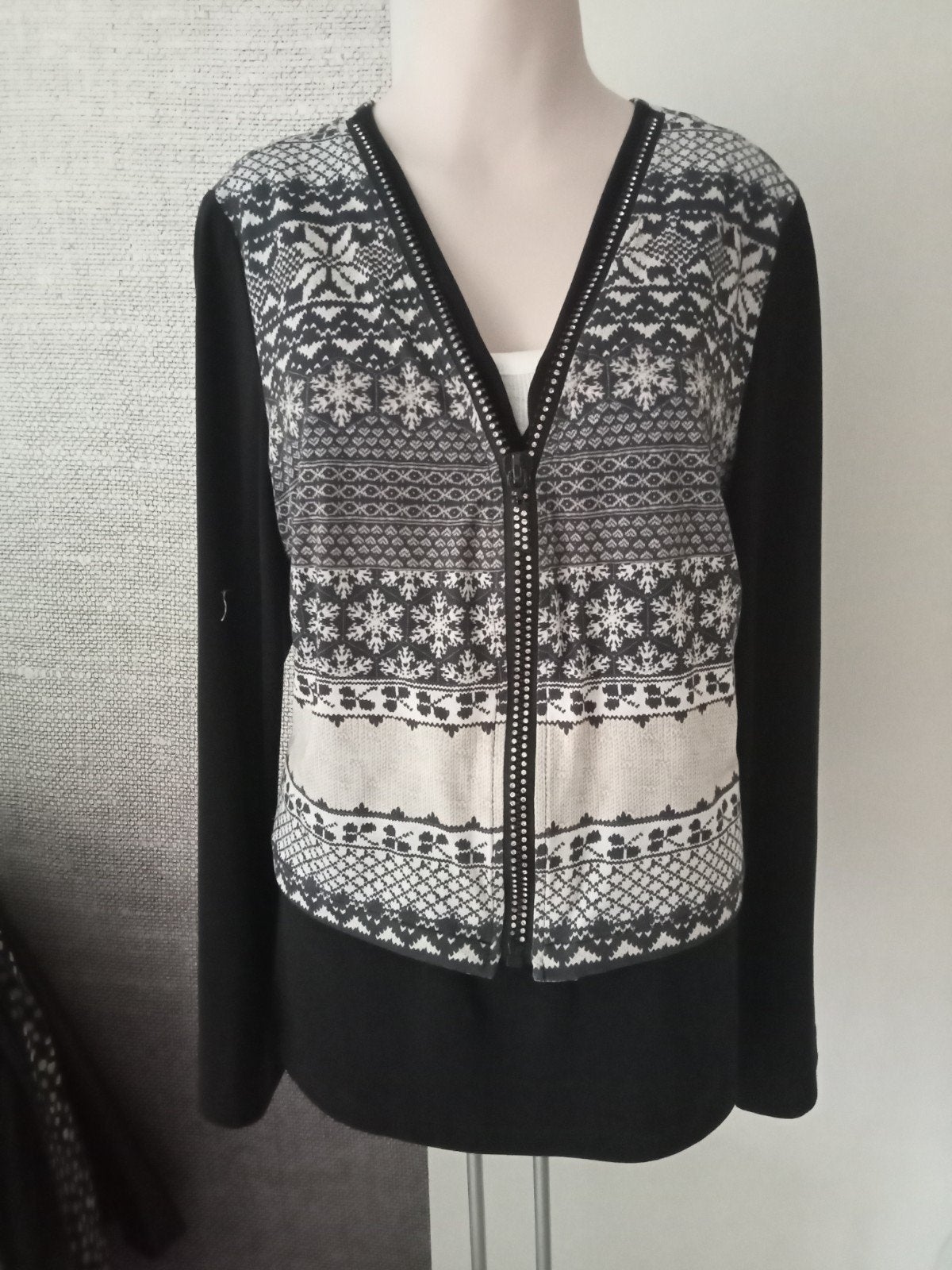 Joseph Ribkoff vest, Zwart, Maat 46/48 (XL) of groter, Joseph Ribkoff, Ophalen of Verzenden