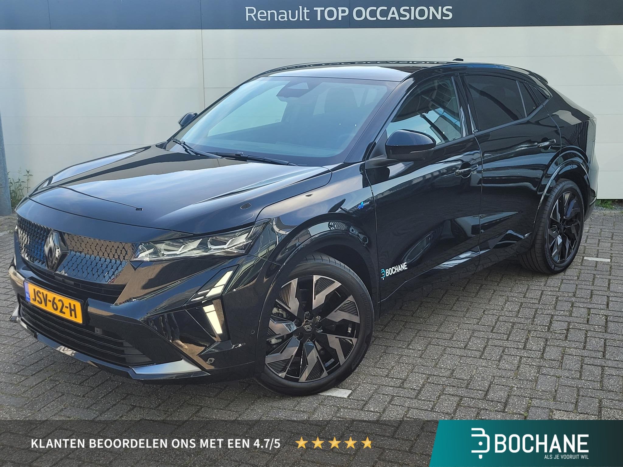 Renault Rafale 1.2 E-Tech full hybrid 200 esprit Alpine | De, Auto's, Automatische klimaatregeling, 1199 cc, Zwart, Origineel Nederlands