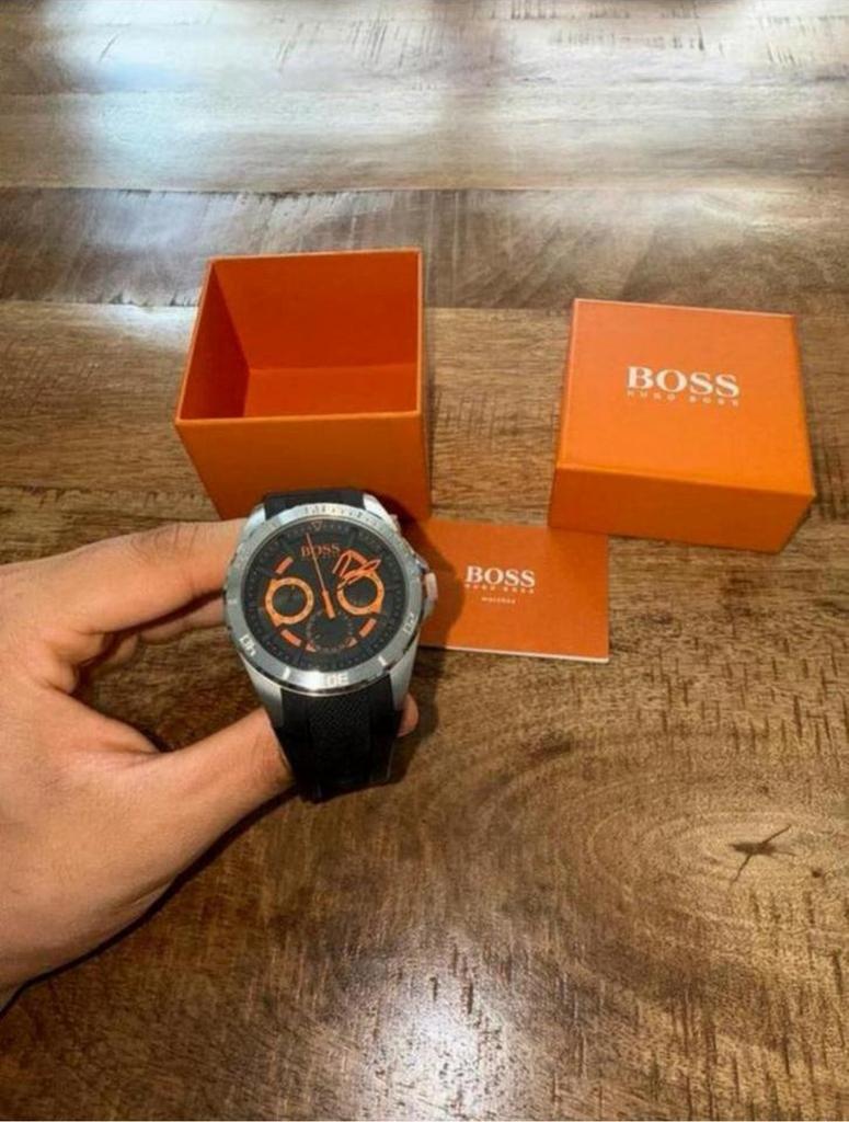 Hugo Boss horloge, Sieraden, Tassen en Uiterlijk, Horloges | Heren, Ophalen of Verzenden, Zo goed als nieuw, Staal, Overige merken