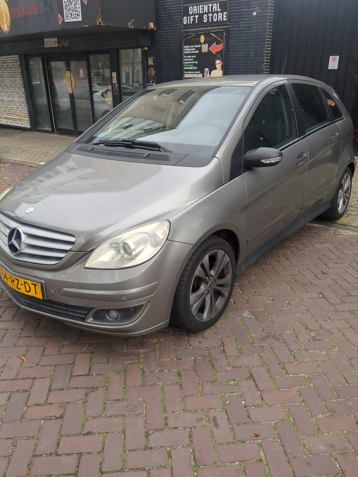 Mercedes-Benz B-Klasse 1.7 B170 5DRS 2005 Grijs, Voorwielaandrijving, 15 km/l, 4 cilinders, Origineel Nederlands