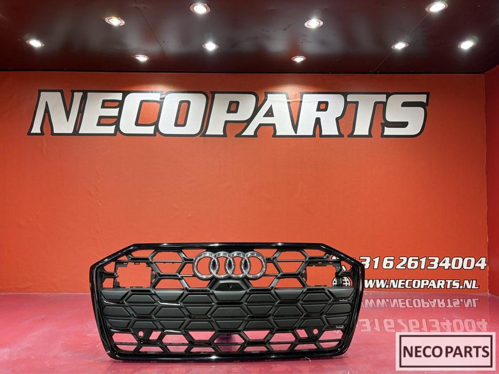 AUDI A6 C8 4K S-LINE S6 GRILLE GRILL 4K0853651T ORIGINEEL, Gebruikt, -, -, Achter