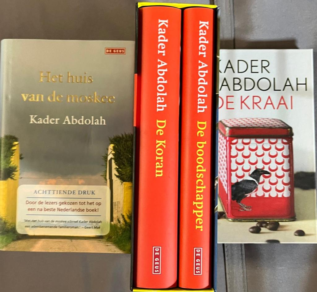 Kader Abdolah boeken: Het huis van de moskee, De Kraai, De K, Boeken, Ophalen of Verzenden, Zo goed als nieuw, Nederland