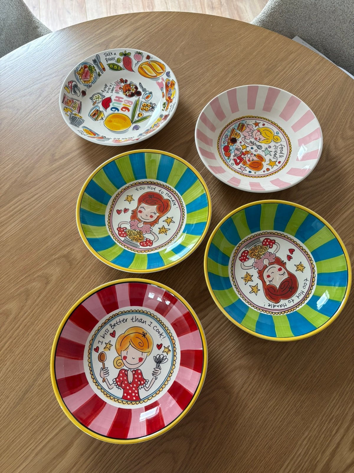 Blond Amsterdam diepe borden, Huis en Inrichting, Keuken | Servies, Ophalen, Gebruikt, Blond Amsterdam, Bord(en)