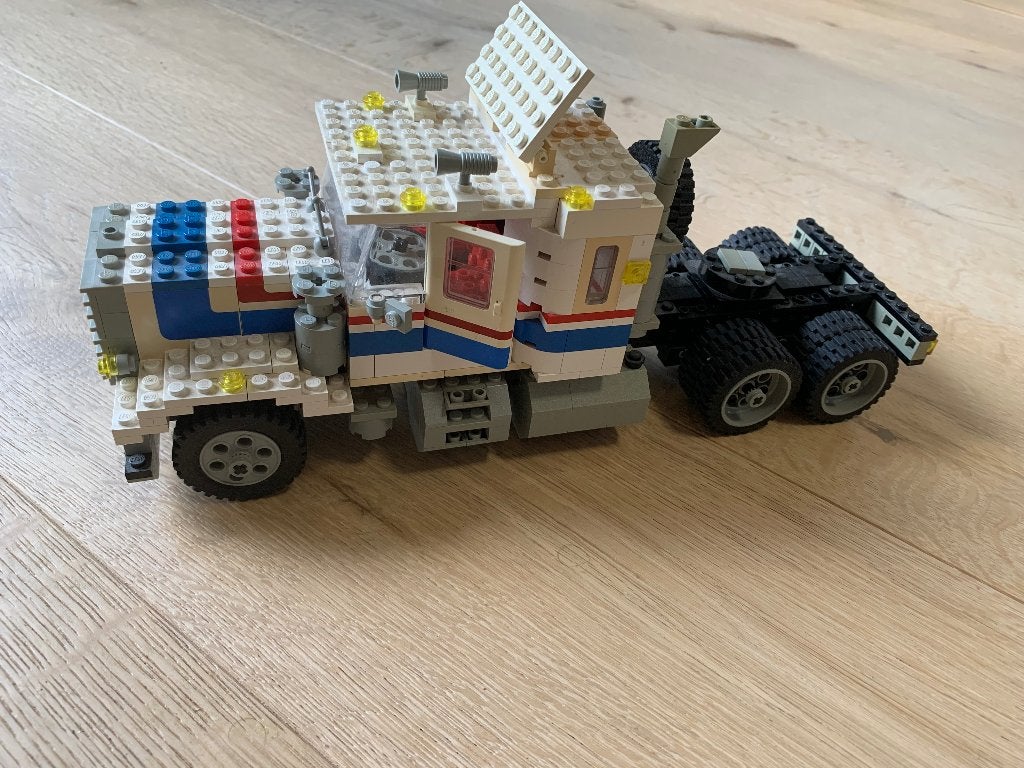 Lego System 5580 Highway Rig Vrachtwagen, Gebruikt, Overige thema's, Lego, Ophalen of Verzenden