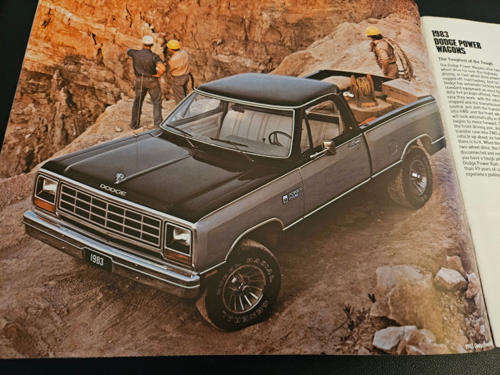 Brochure Dodge Trucks 1983 USA, Ophalen of Verzenden, Zo goed als nieuw, Overige merken