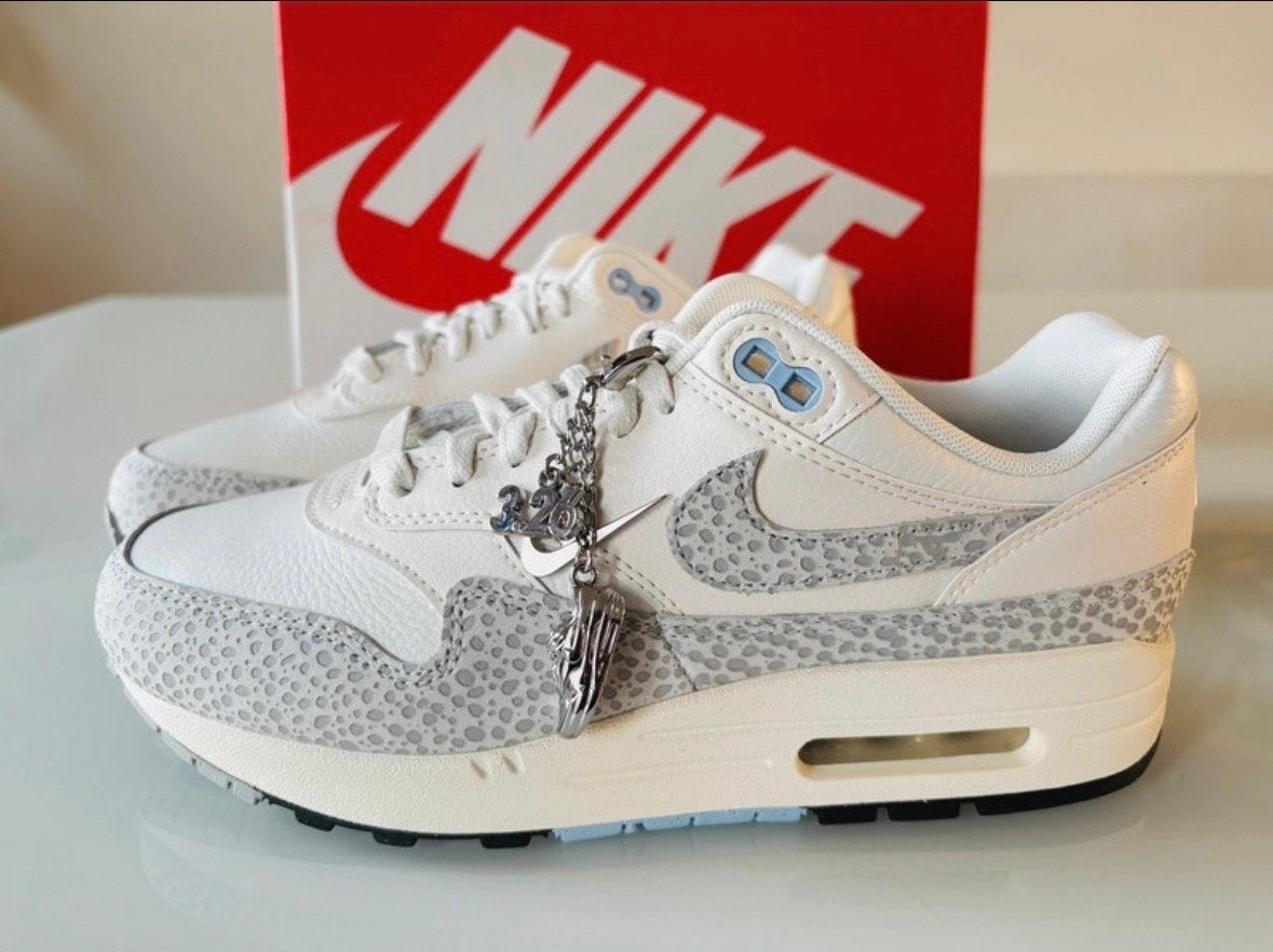Nike Air Max 1 Safari Summit White | 40, Ophalen, Nieuw, Wit, Sneakers of Gympen