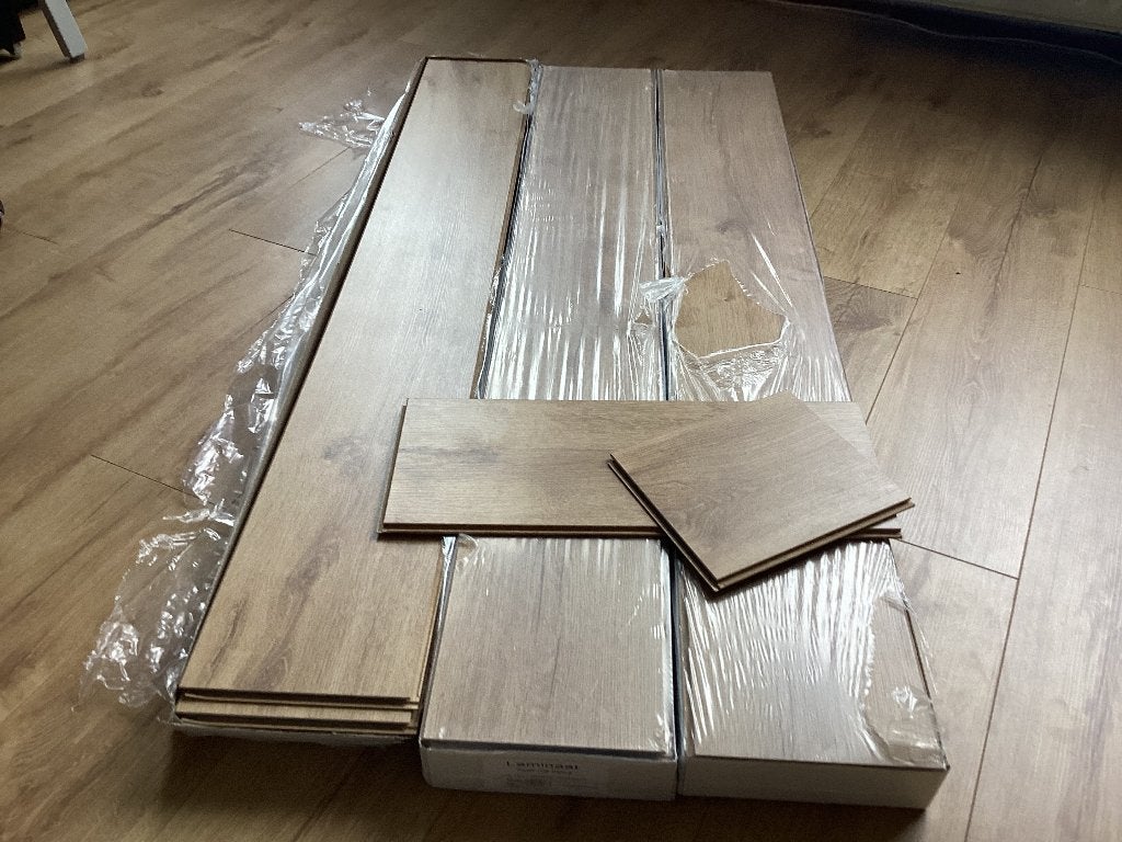 Laminaat, nieuw, 6m2 Welsh Oak Natural, Ophalen, Bruin, Nieuw, Laminaat