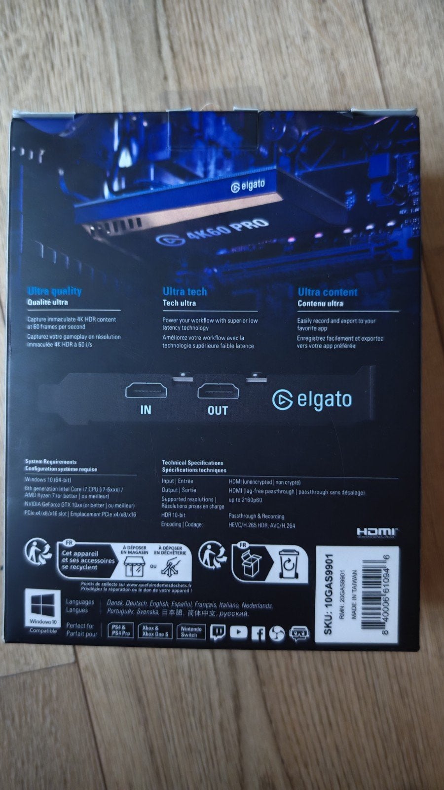 Foto 4 van Elgato 4K60 Pro Capture Card - Nieuw in doos