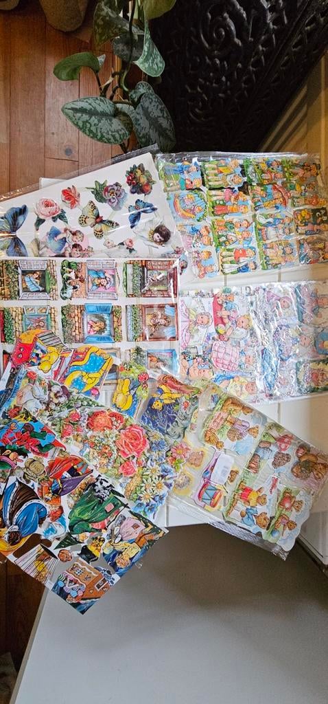 Nostalgische poëzie plaatjes nieuw, Ophalen of Verzenden, Nieuw, Papier of Karton