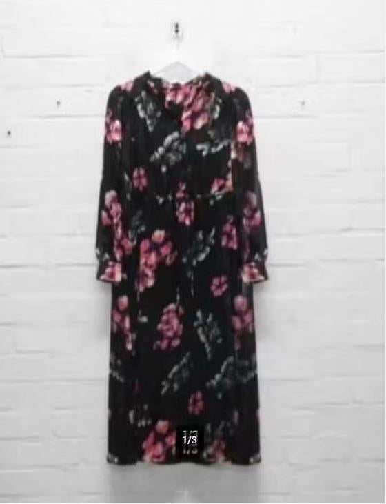 Label DOT - Prachtige maxi Jurk maat 36 - Nieuw €159,95, Kleding | Dames, Label DOT, Zwart, Nieuw, Ophalen of Verzenden