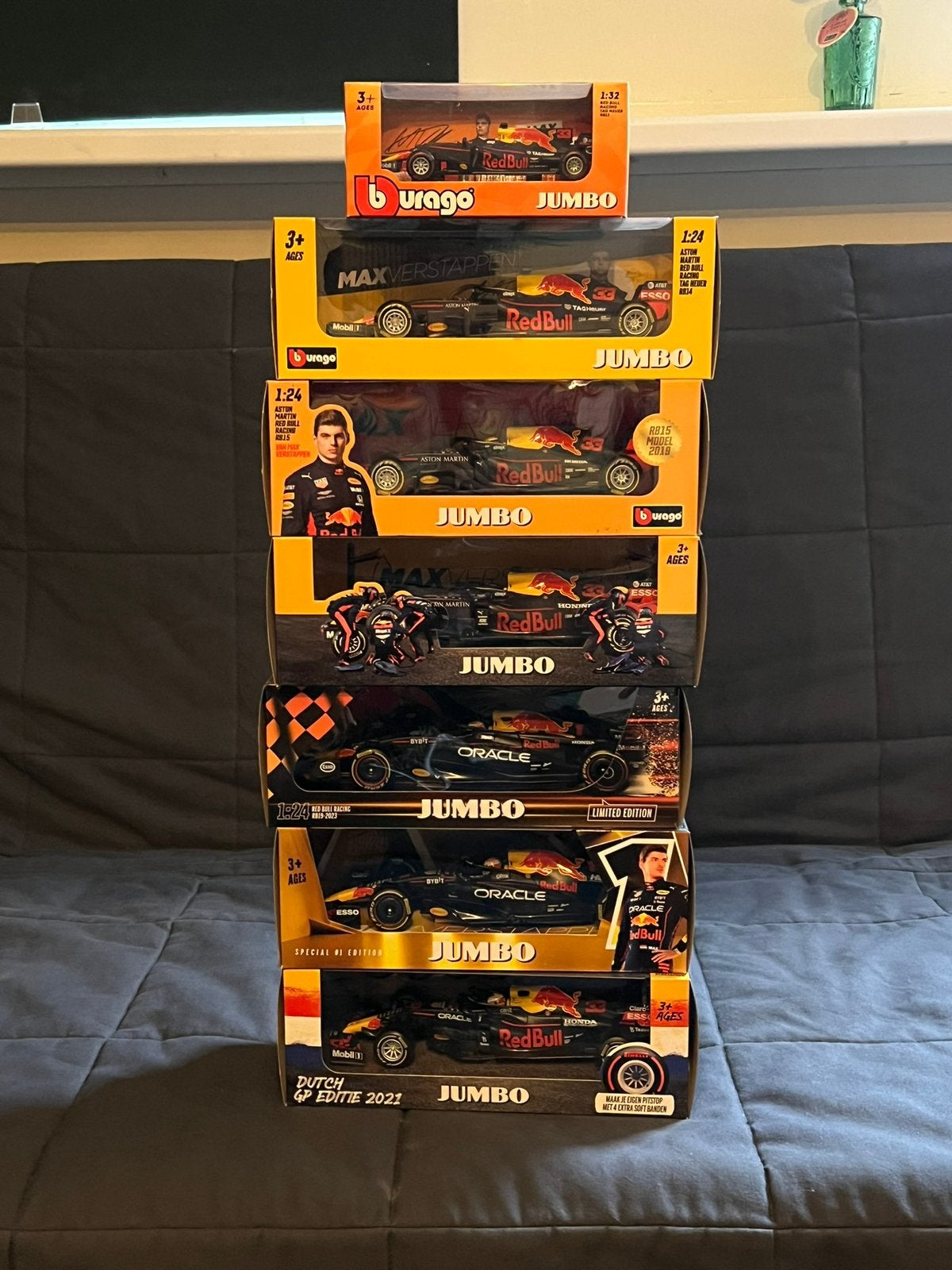 Max verstappen jumbo autos, Ophalen of Verzenden, Zo goed als nieuw