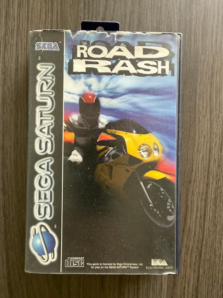Road rash Sega Saturn, Spelcomputers en Games, Games | Sega, 1 speler, Racen en Vliegen, Ophalen of Verzenden, Zo goed als nieuw