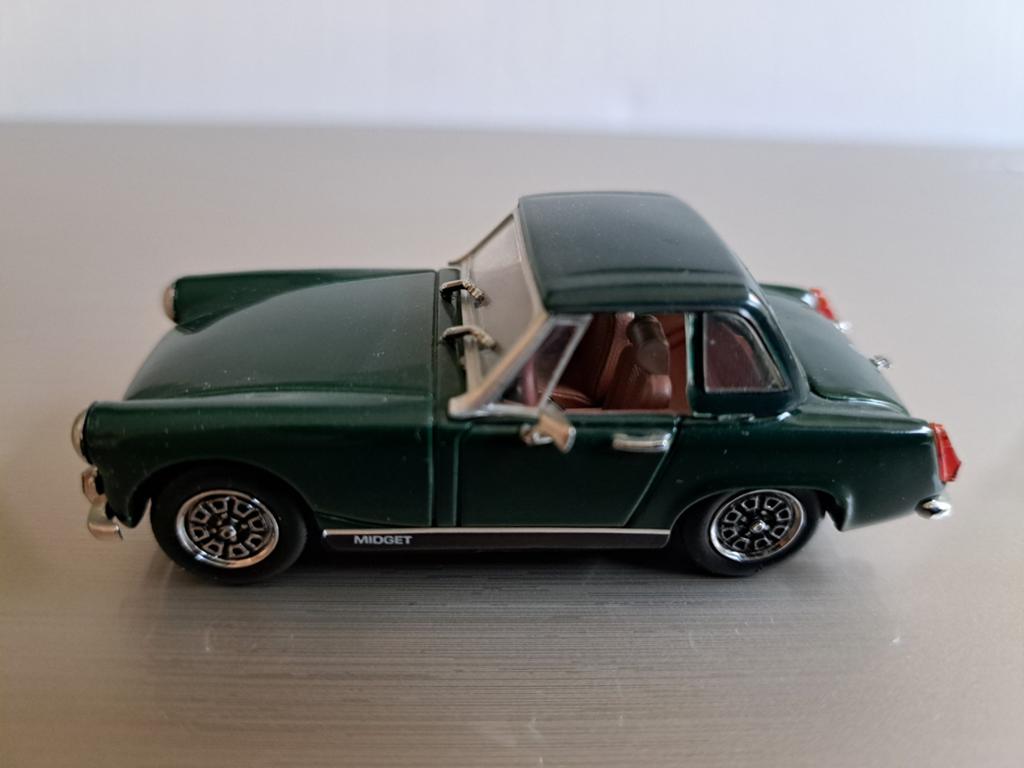 MG Midget MK IV, hardtop 1969, 1:43, nieuw, Hobby en Vrije tijd, Modelauto's | 1:43, Ophalen of Verzenden, Nieuw, Auto, Overige merken