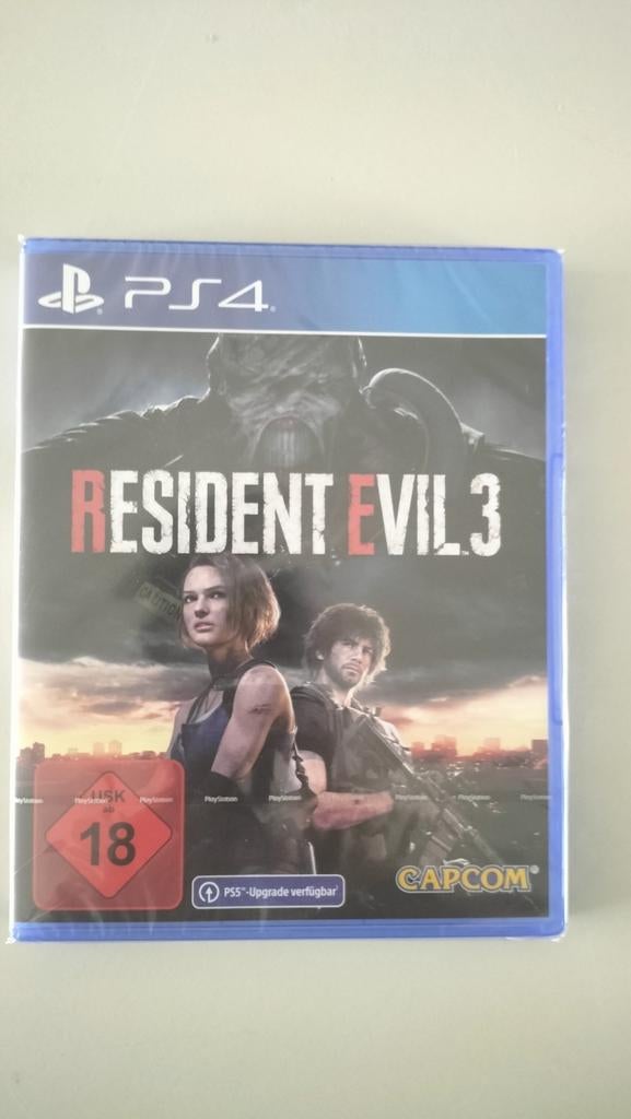 Resident Evil 3 Remake PS4 (Nieuw in folie), Spelcomputers en Games, Games | Sony PlayStation 4, Vanaf 18 jaar, Shooter, 1 speler