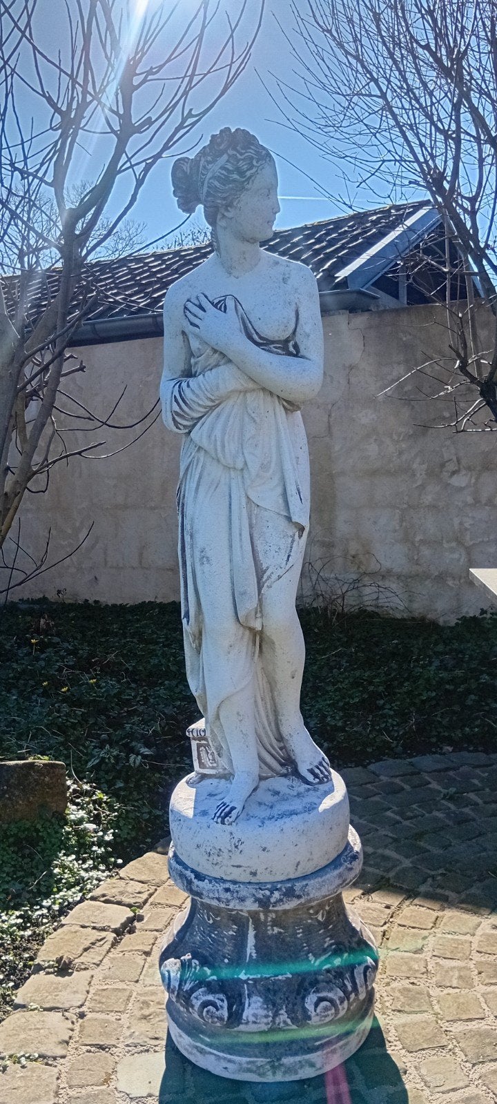 Tuinbeeld vrouw sculptuur decorgarden, Tuin en Terras, Tuinbeelden, Ophalen, Nieuw