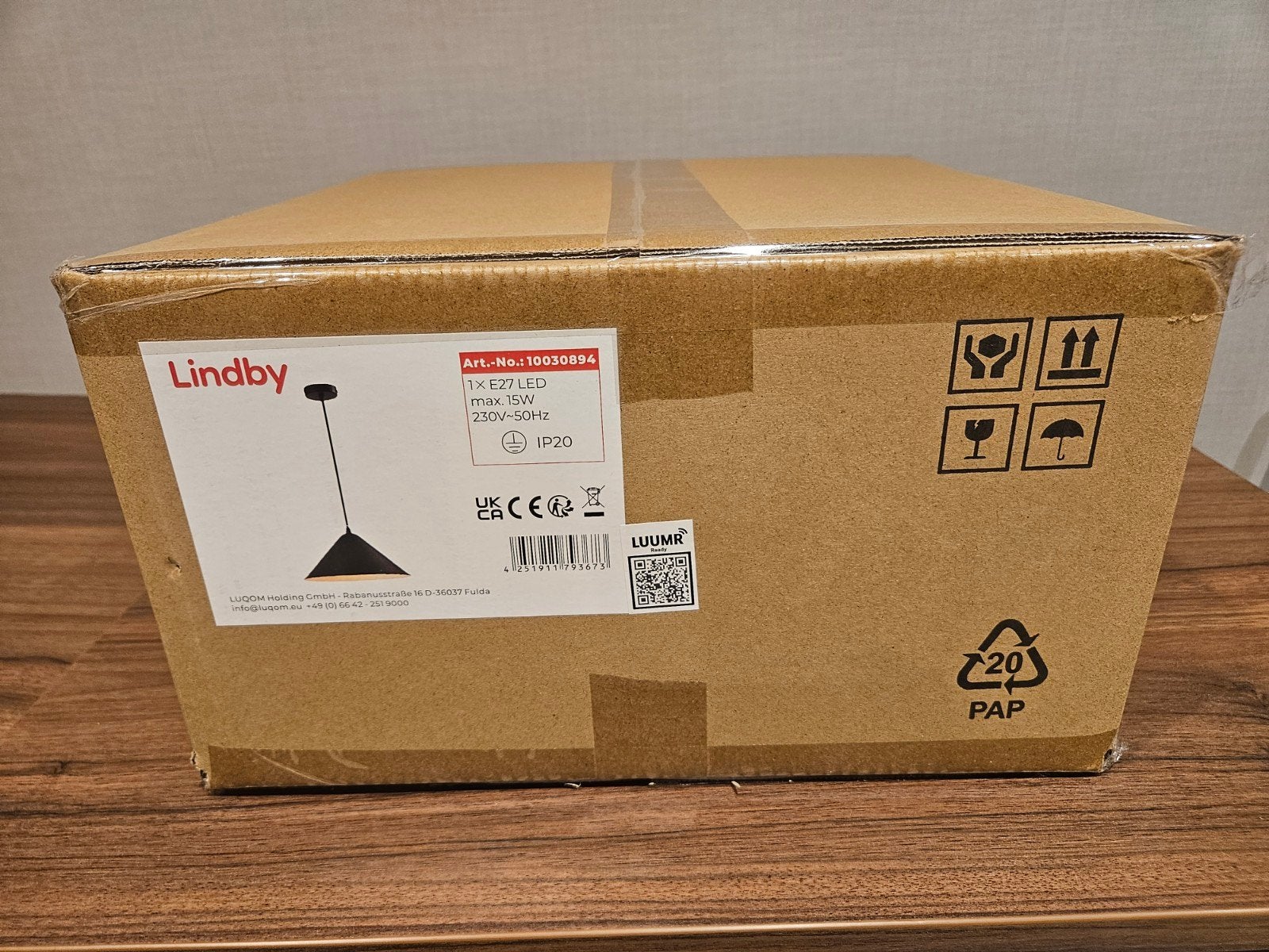 Lindby Hanglamp Zwart - Modern Design, Nieuw, Metaal, Modern, Minimalistisch, E27 (groot)