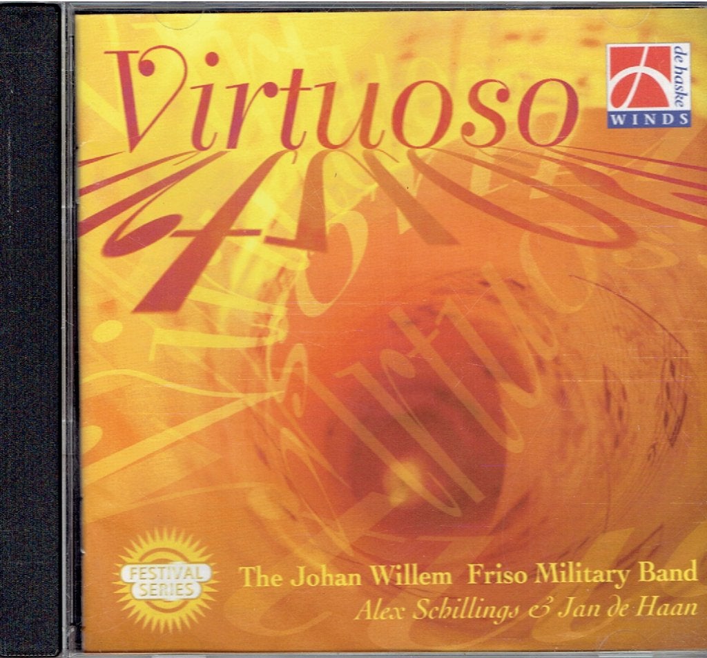 Hafabra - Virtuoso - The Johan Willem Friso Military Band CD, Inclusief boekje, Gebruikt, Ophalen of Verzenden, Blaasorkest/fanfare