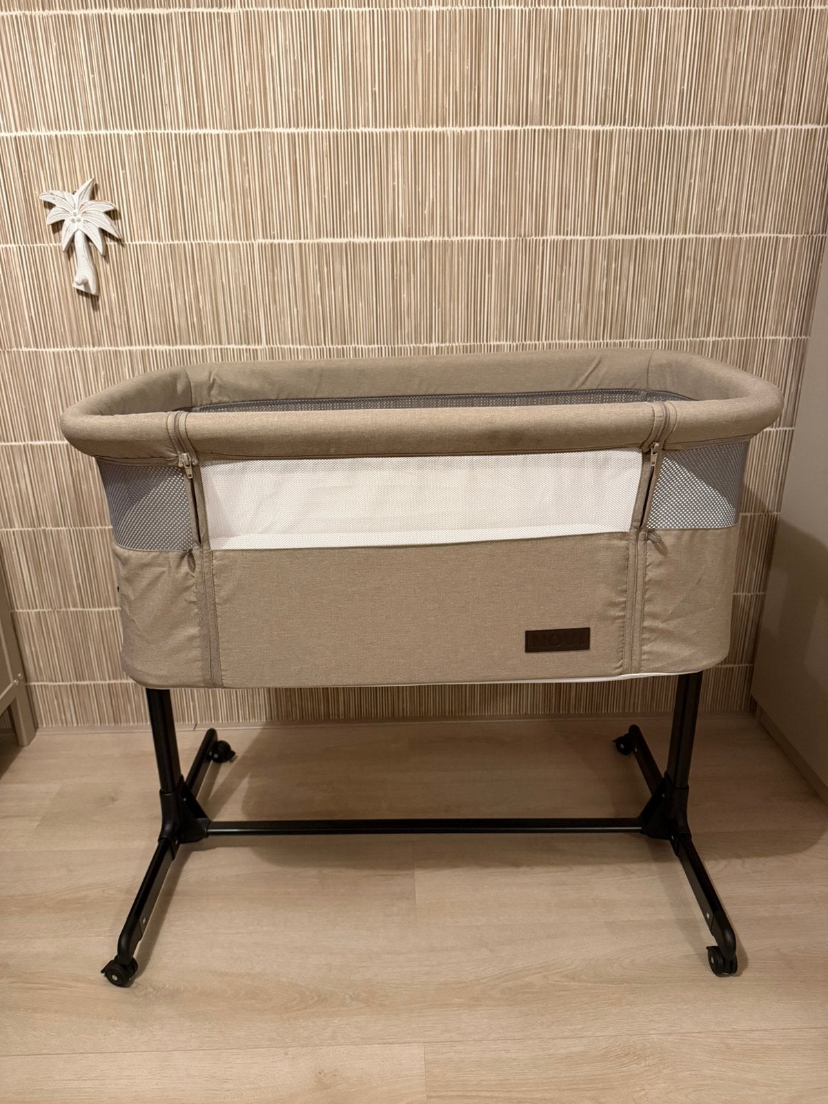 Co-sleeper Novi goodnight solid sand, Ophalen, Zo goed als nieuw, Wieg