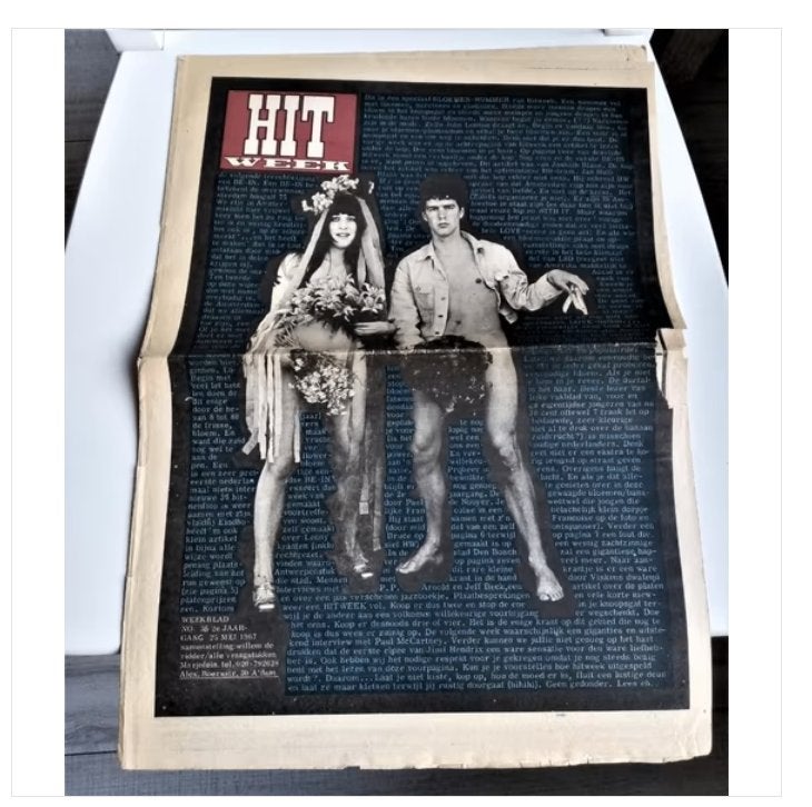 hitweek nr.36 #1967#beatles-lenny bruce, Ophalen of Verzenden, Gelezen, Muziek, Film of Tv