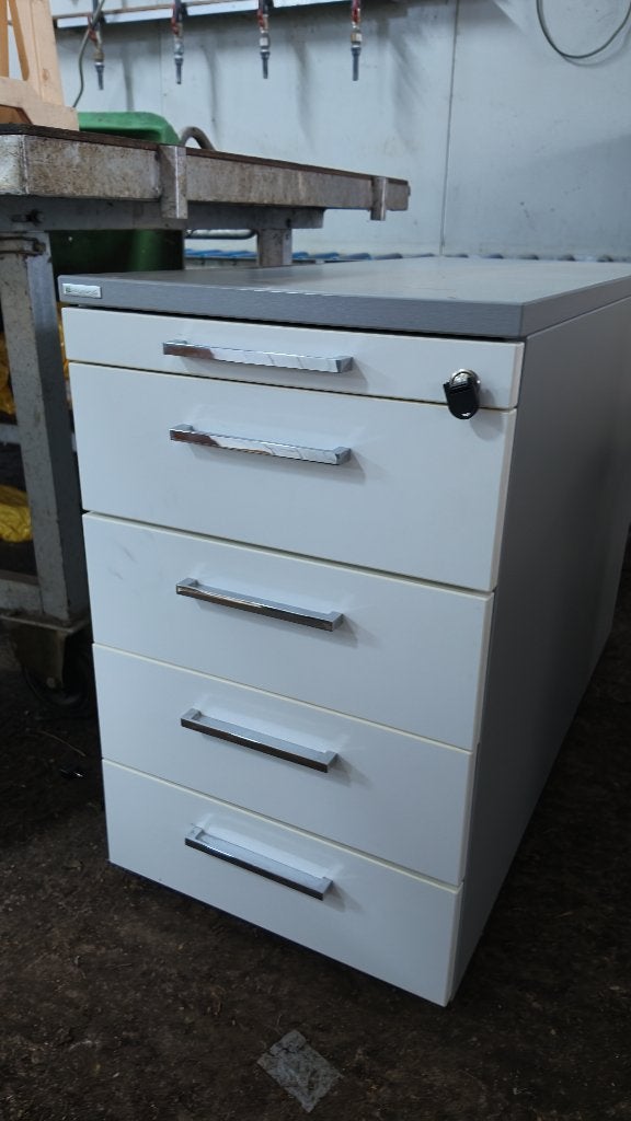 PALMBERG ladekast 5 laden met slot en sleutel, Ophalen, Minder dan 50 cm, Gebruikt, PALMBERG