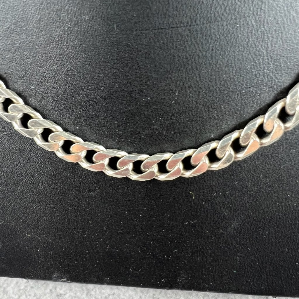 Zilveren Ketting | 39,82g | AG925 | gourmet | 61m | 413887, Ophalen of Verzenden, Gebruikt, Zilver, Zilver