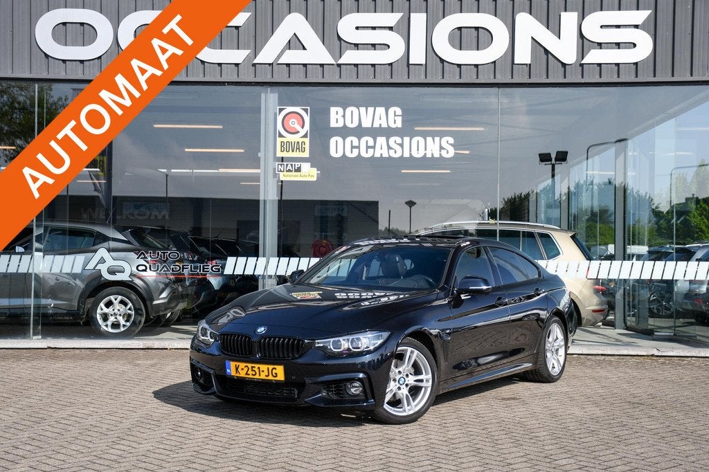 BMW 4-serie Gran Coupé 418i M Sport NAVIGATIE/ SCHUIF KANTE, Auto's, BMW, Bedrijf, Te koop, 4-Serie Gran Coupé, ABS, Achteruitrijcamera