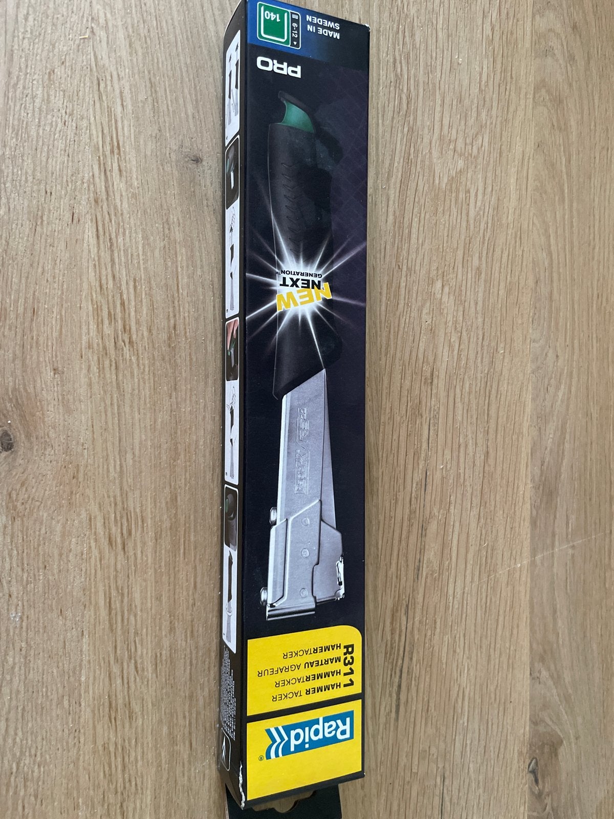 Rapid R311 Hammer Tacker - Nieuw in verpakking, Doe-het-zelf en Verbouw, Ophalen of Verzenden, Nieuw