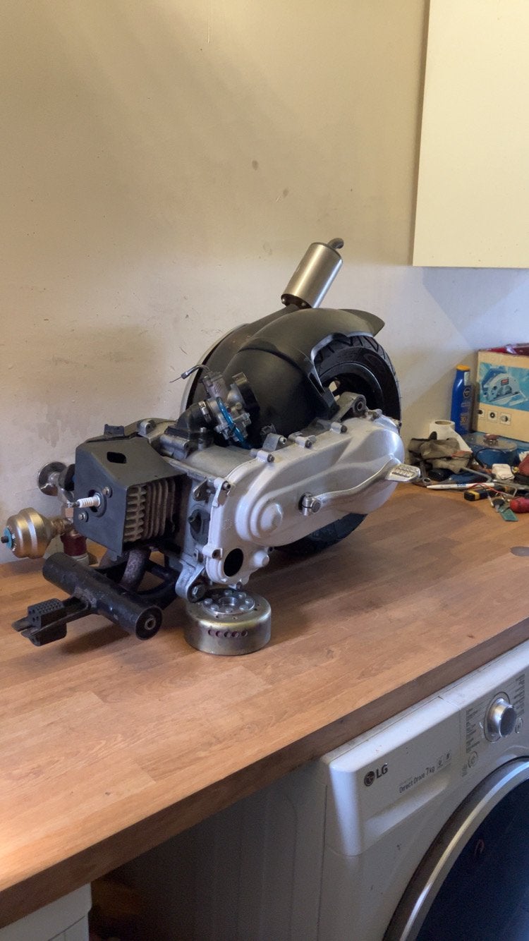 Piaggio 70cc 2takt blok, Ophalen, Zo goed als nieuw, Blok